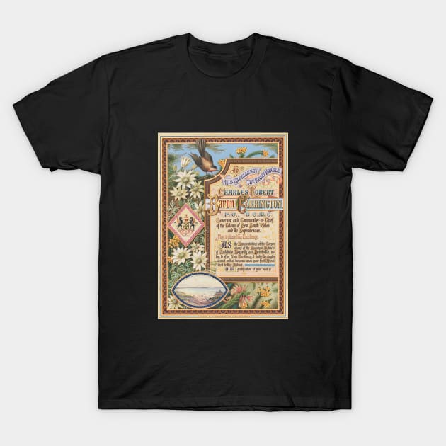 Baron Carrington Invitation T-Shirt by pocketlama